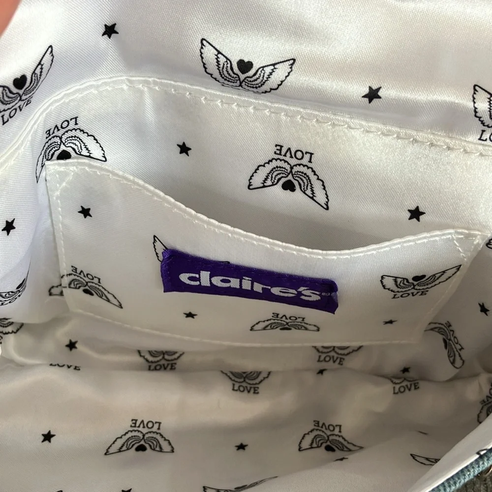 Claire’s Blue Denim Shoulder Bag - Picture 13 of 17